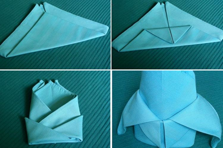 Lily - Fleurs DIY à partir de serviettes