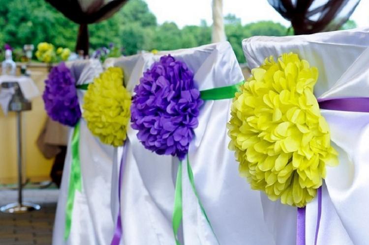 Fleurs de serviettes avec vos propres mains - photo