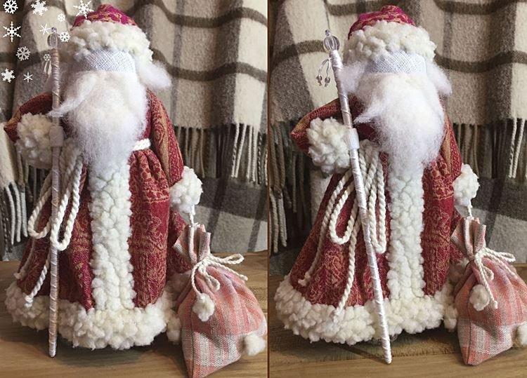 Fabriquer le Père Noël de ses propres mains - photos et idées