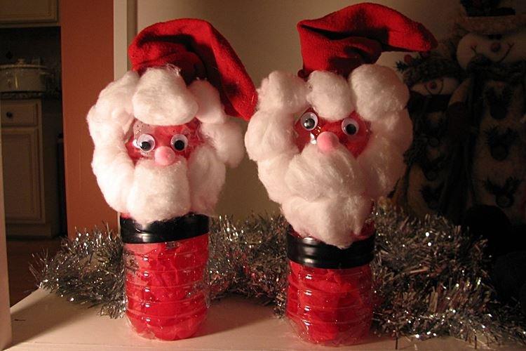 Père Noël de ses propres mains à la maternelle et à l'école - photos et idées