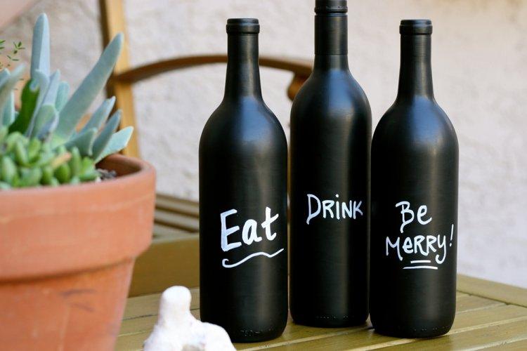 Décoration de bouteille DIY - photos et idées