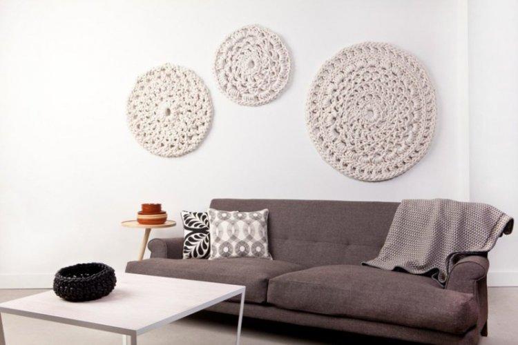 Déco tricot DIY - Déco chambre DIY