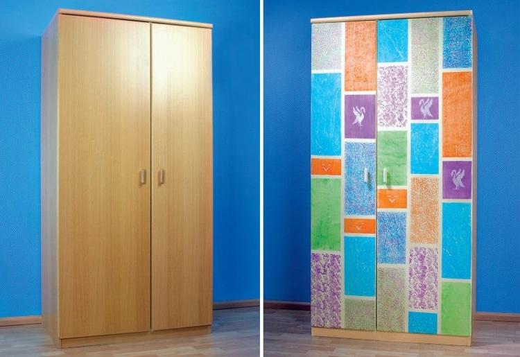 Film autocollant - DIY déco de meuble ancien