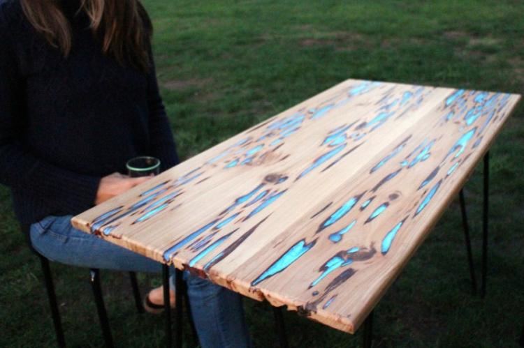 Résine époxy - DIY déco de table ancienne