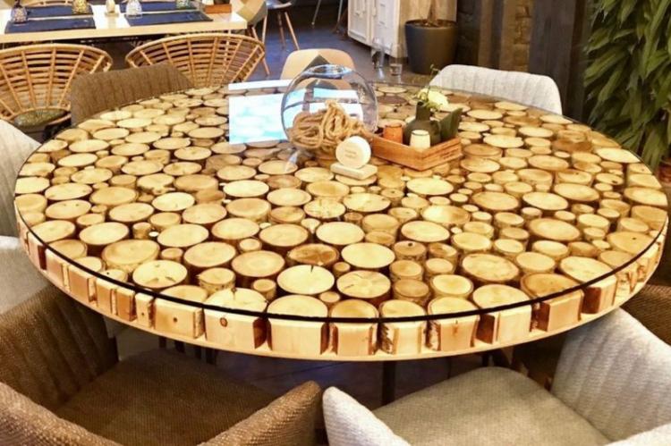 DIY déco de table ancienne - photos et idées