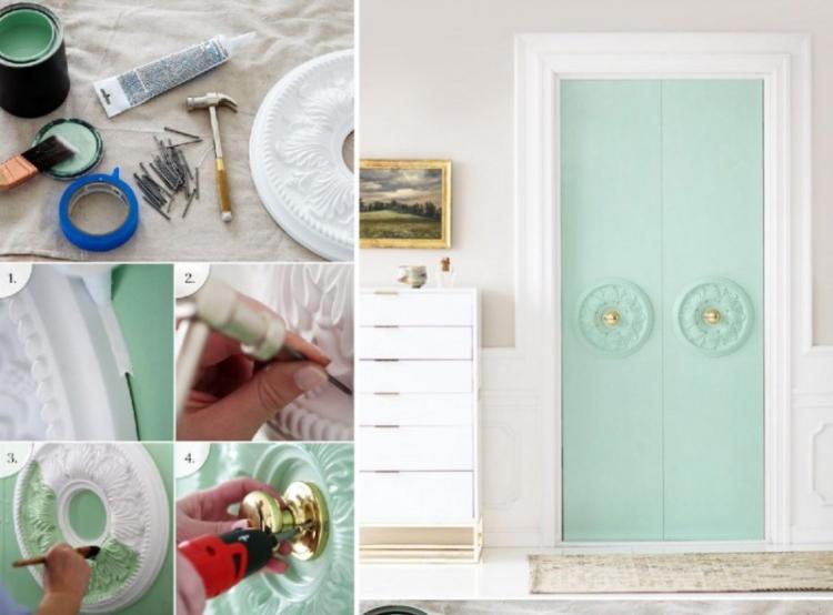 Moulage - DIY déco de porte ancienne