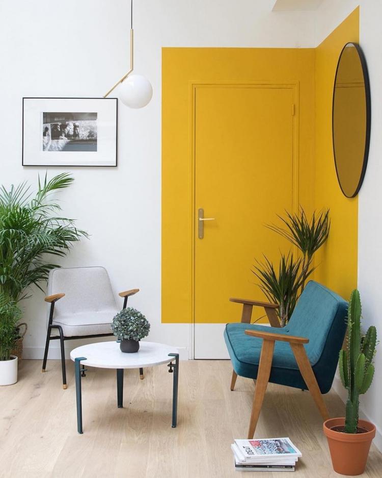 DIY déco de porte ancienne - photo