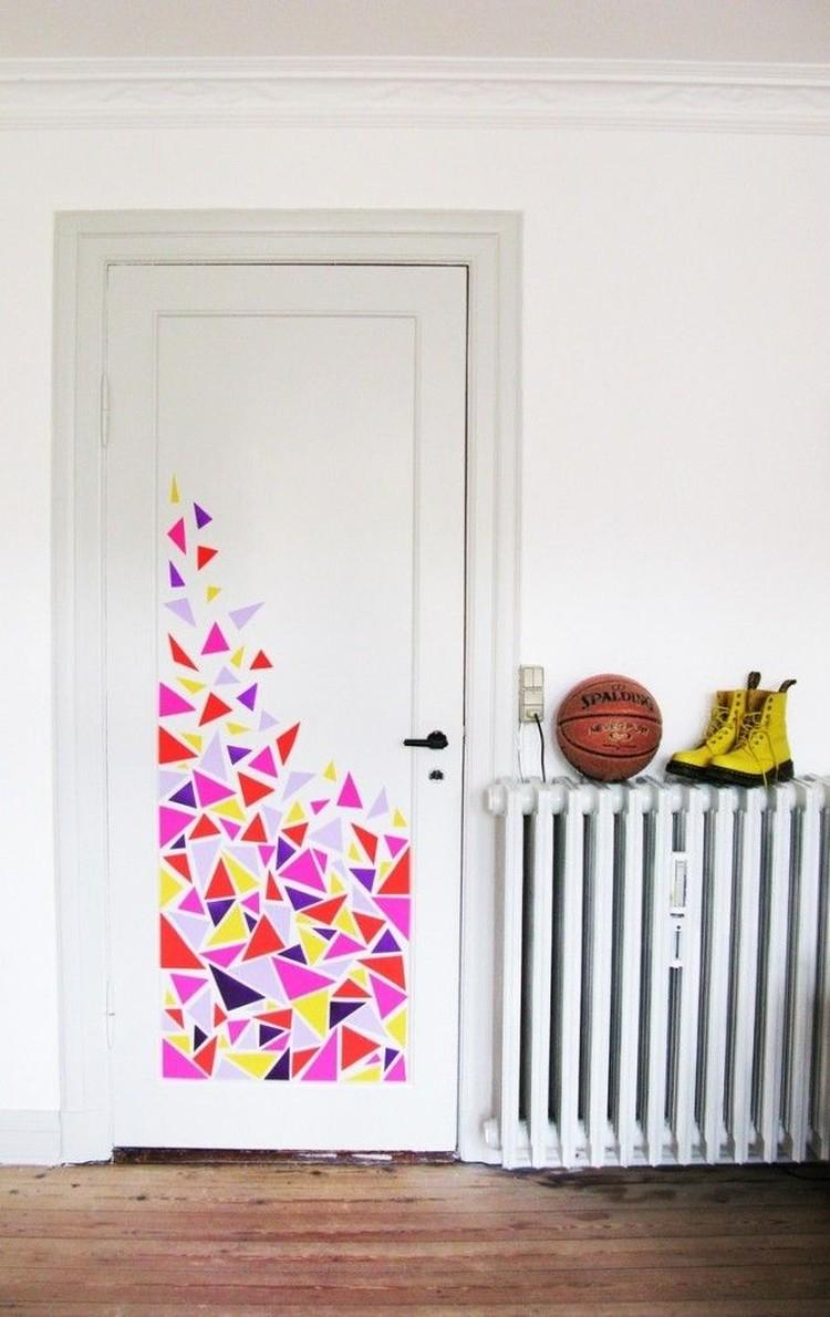 DIY déco de porte ancienne - photo