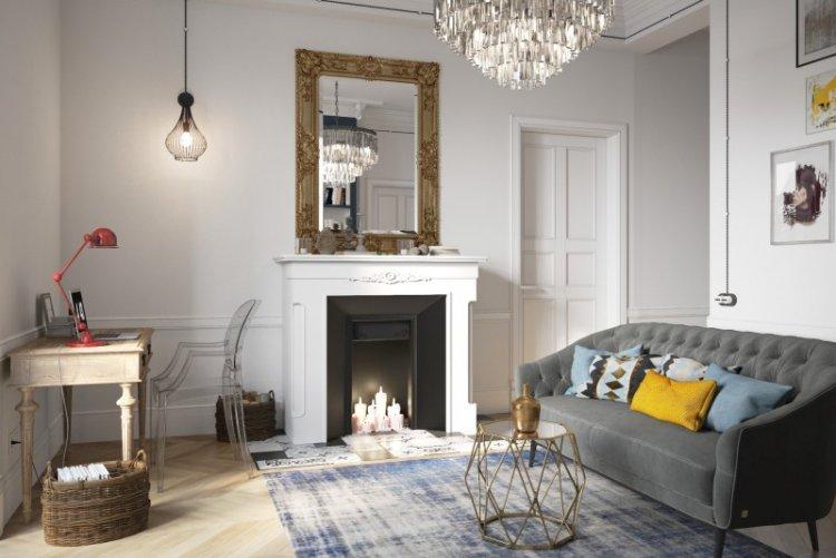 Fausse cheminée - Décoration murale DIY