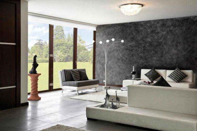 Plâtre décoratif à l'intérieur - photo