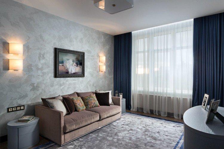 Plâtre décoratif à l'intérieur - photo