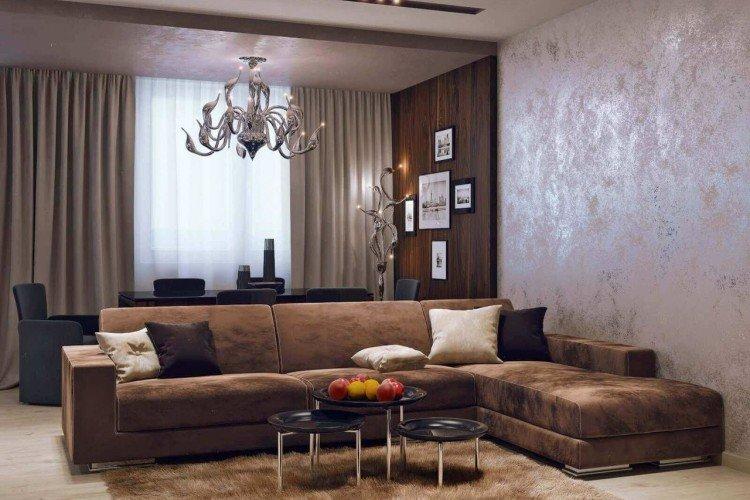 Plâtre décoratif à l'intérieur - photo