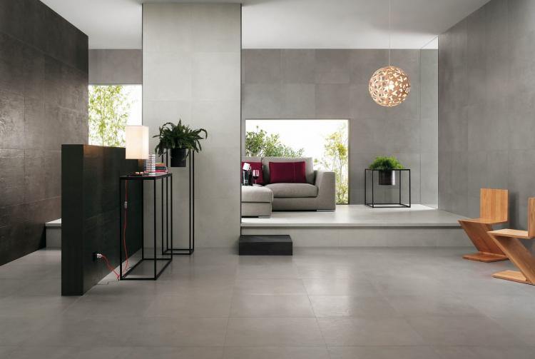 Grès cérame - Pierre décorative à l'intérieur