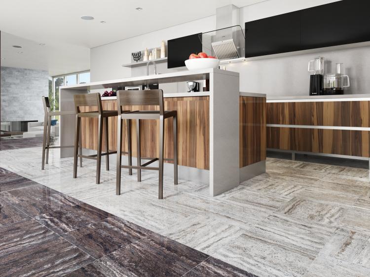 Pierre décorative à l'intérieur - photo