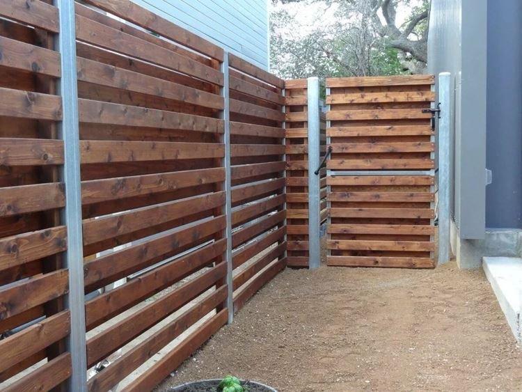 Palissade - Photos et idées de clôtures en bois