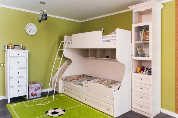 Conception d'une chambre d'enfant pour un garçon - photos d'intérieurs réels