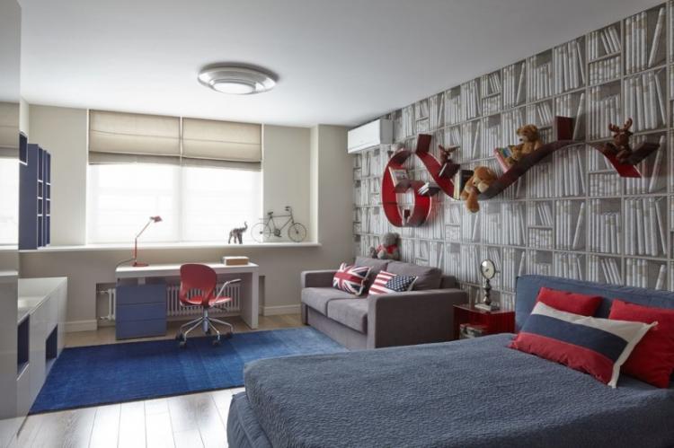 Conception d'une chambre d'enfant pour un garçon - photos d'intérieurs réels