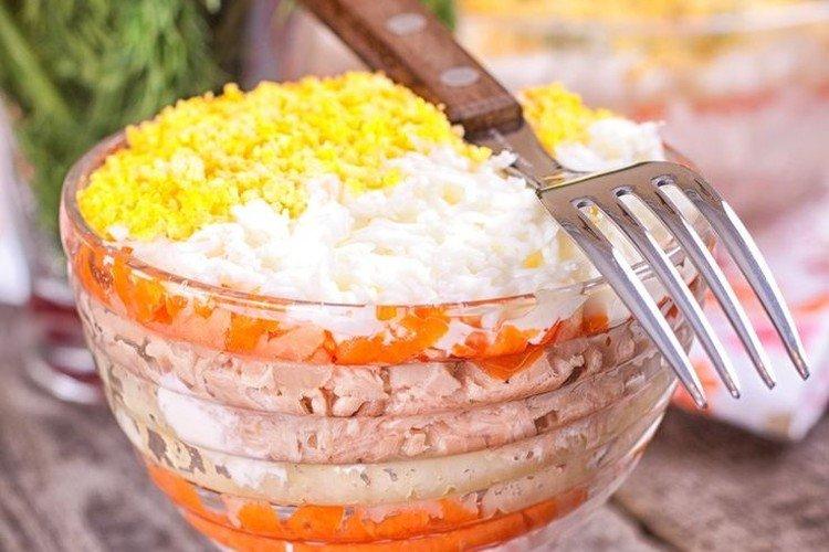 Salade de Mimosa - Recettes de repas diététiques
