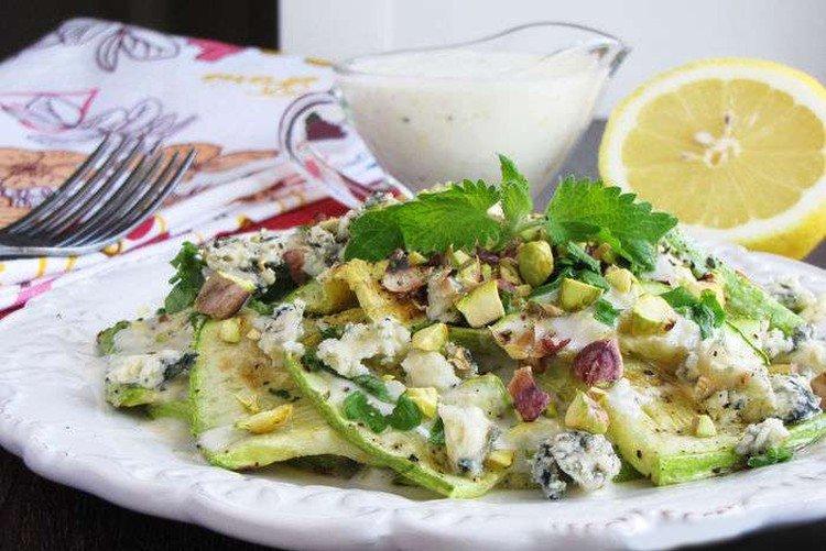 Salade de courgettes - Recettes de repas diététiques