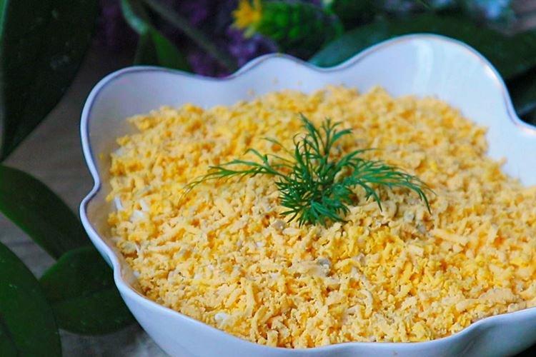 Salade diététique mimosa - recettes