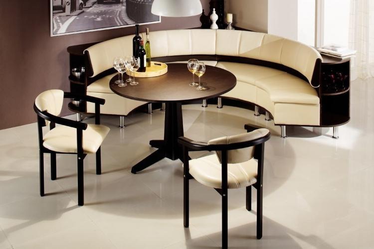 Formes complexes - Canapé pour la cuisine