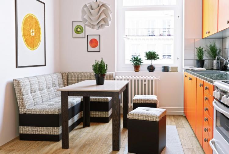 Canapé pour la cuisine - photo