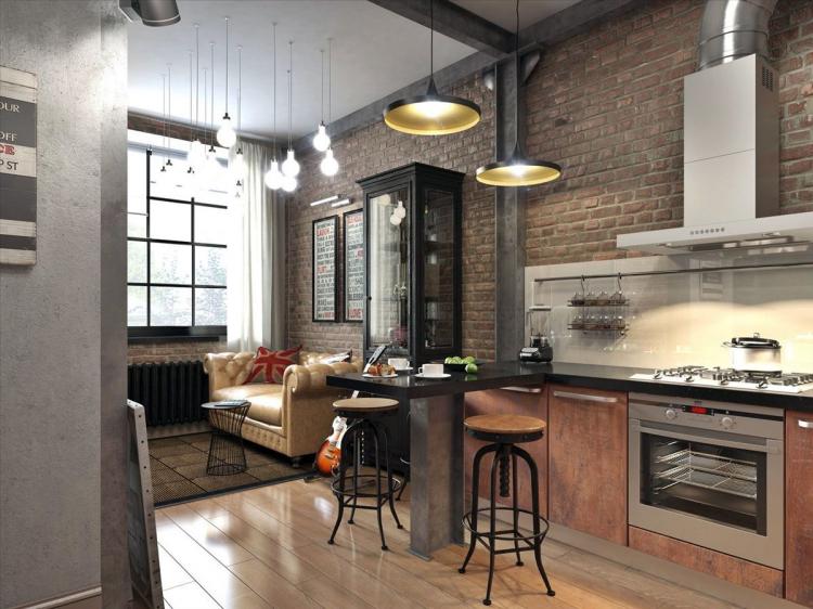 Canapé pour la cuisine - photo