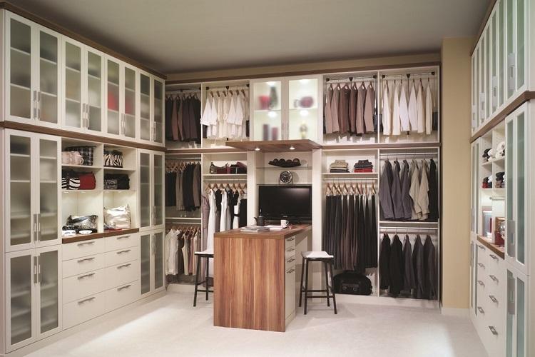 Conception de dressing - photos d'intérieurs réels