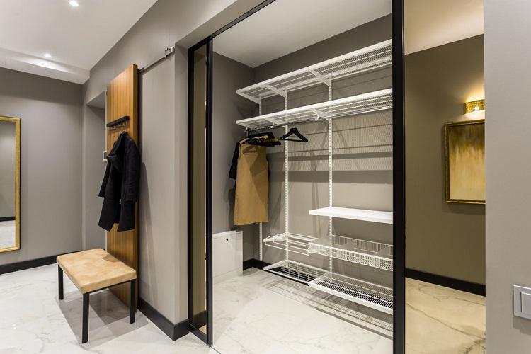 Conception de dressing - photos d'intérieurs réels