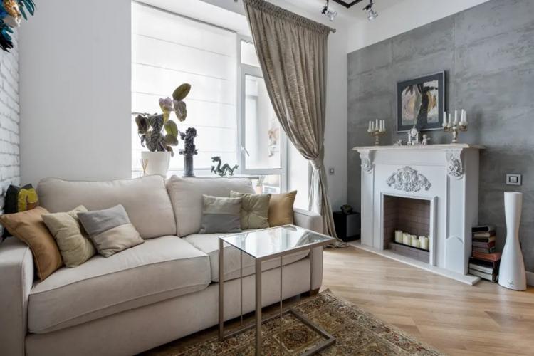 Conception de salon 16 m² - des photos de vrais intérieurs