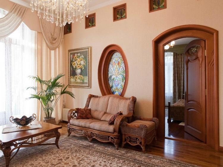 Séjour 18 m² Art Nouveau - Décoration d'intérieur