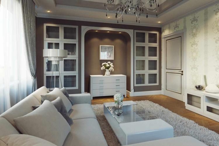 Salon design 18 m² - des photos de vrais intérieurs