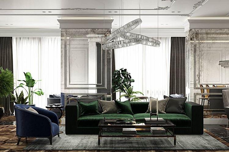 Design de salon 2021 - photos de vrais intérieurs