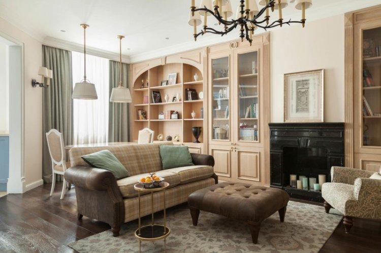 Décor - Design de salon dans un style classique