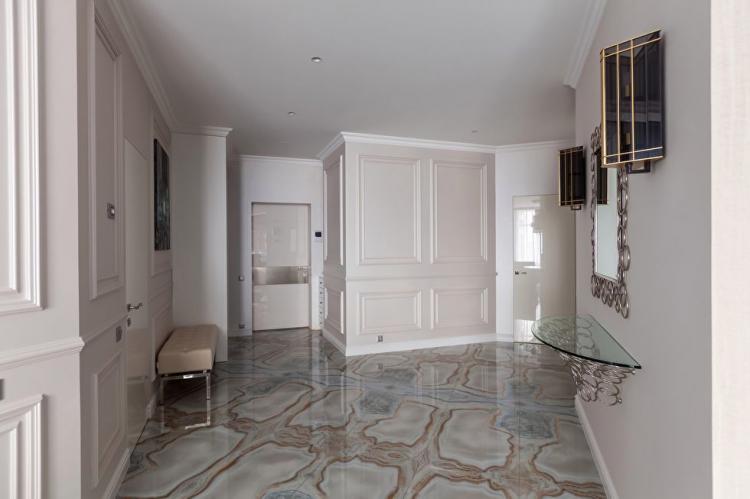 Aménagement intérieur d'un appartement dans le style art déco