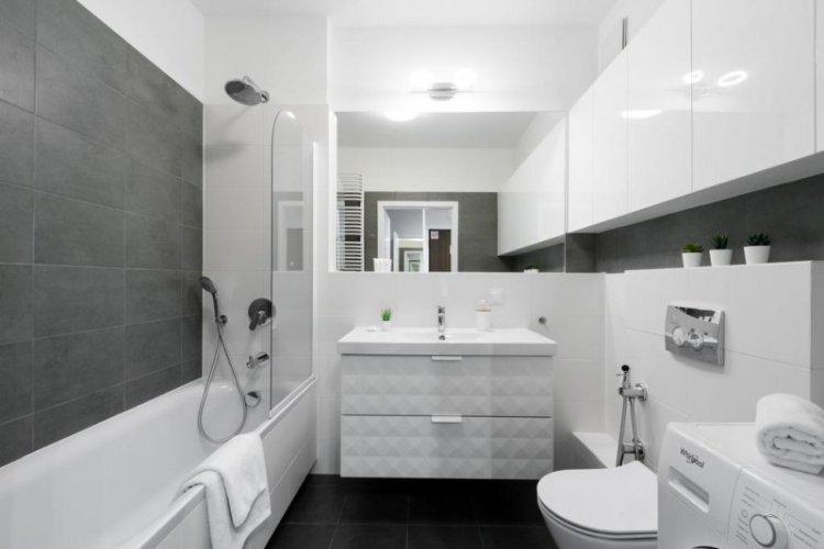 Salle de bain contemporaine - photo design d'intérieur