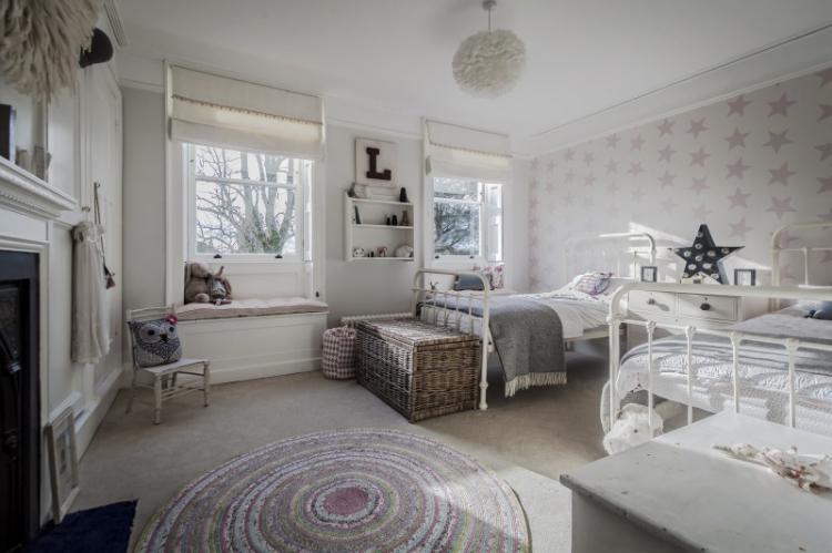 Chambre d'adolescente Shabby Chic - Design d'intérieur