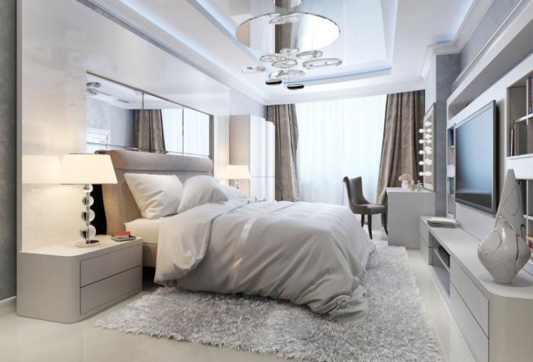 Chambre pour une adolescente dans un style moderne - Design d'intérieur