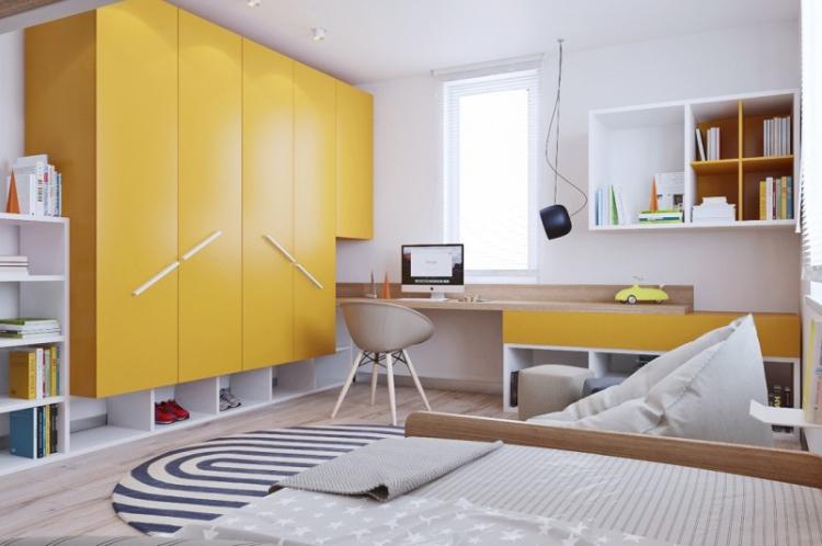 Design d'intérieur d'une chambre pour une adolescente - photos d'intérieurs réels