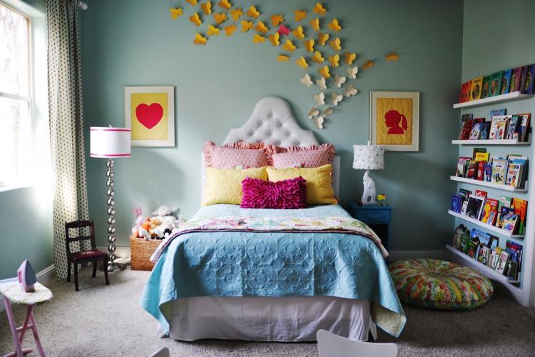 Design d'intérieur d'une chambre pour une adolescente - photos d'intérieurs réels