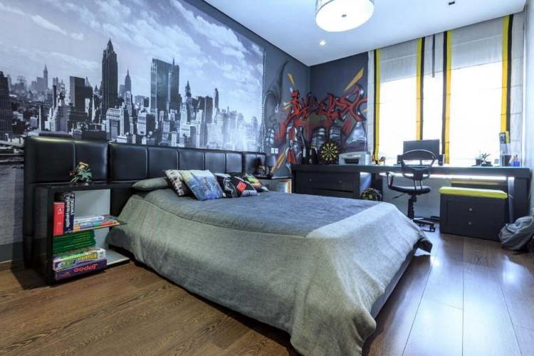 Chambre pour un adolescent à partir de 15 ans - Aménagement intérieur