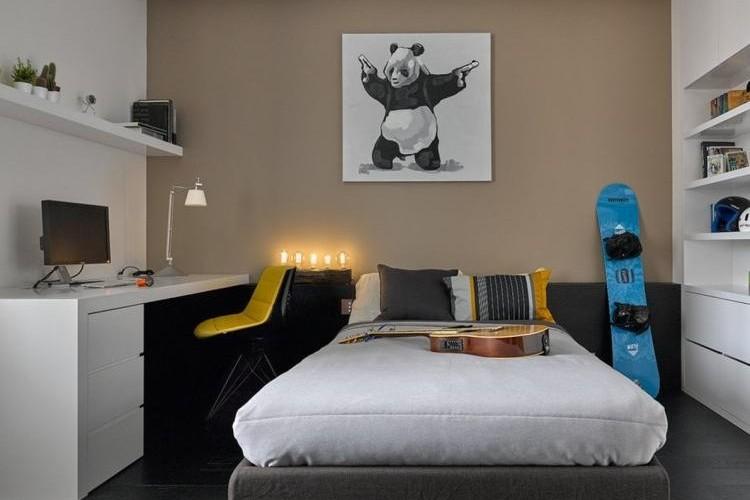 Conception d'une petite chambre pour un adolescent