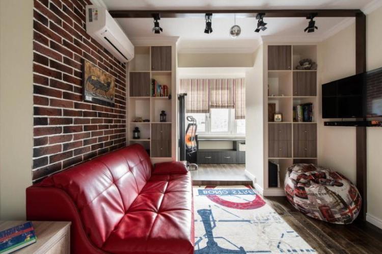 Chambre pour un adolescent - photo de design d'intérieur