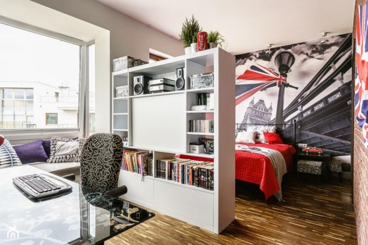 Chambre pour un adolescent - photo de design d'intérieur