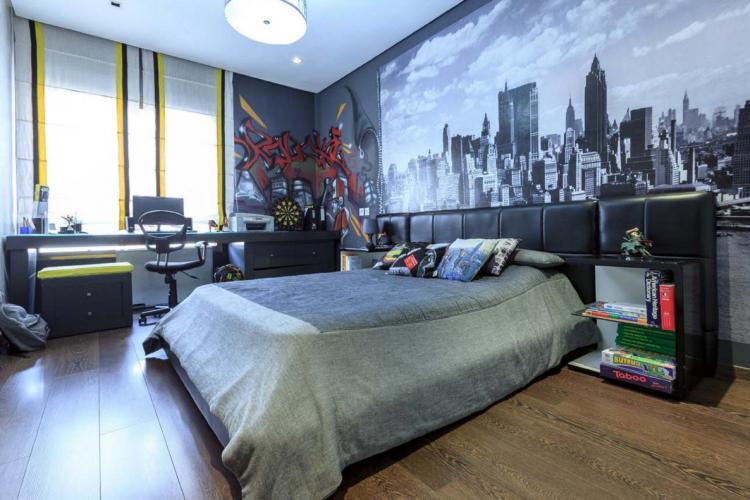 Finitions de sol - Aménagement d'une chambre pour un adolescent