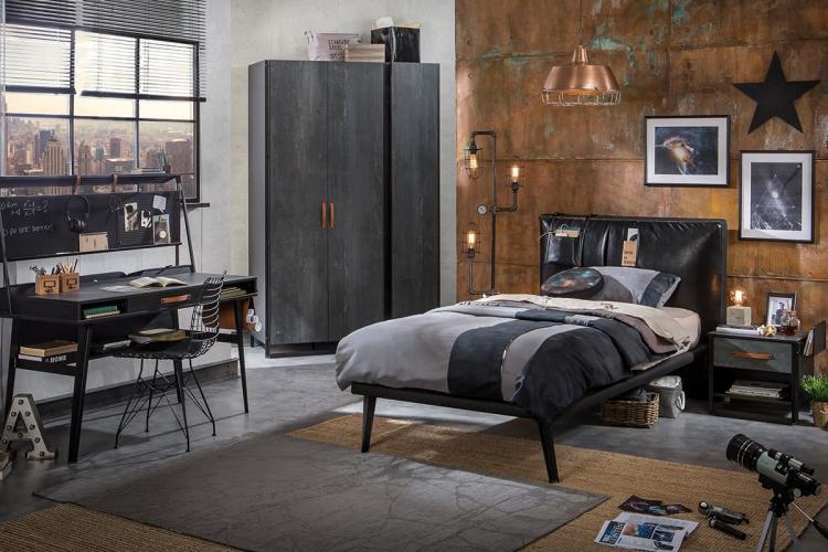 Chambre pour un adolescent de style grunge - Design d'intérieur