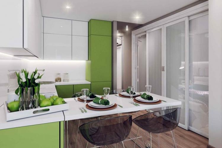 Conception de cuisine 10 m² - des photos de vrais intérieurs