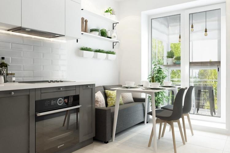 Conception de cuisine 11 m² - des photos de vrais intérieurs