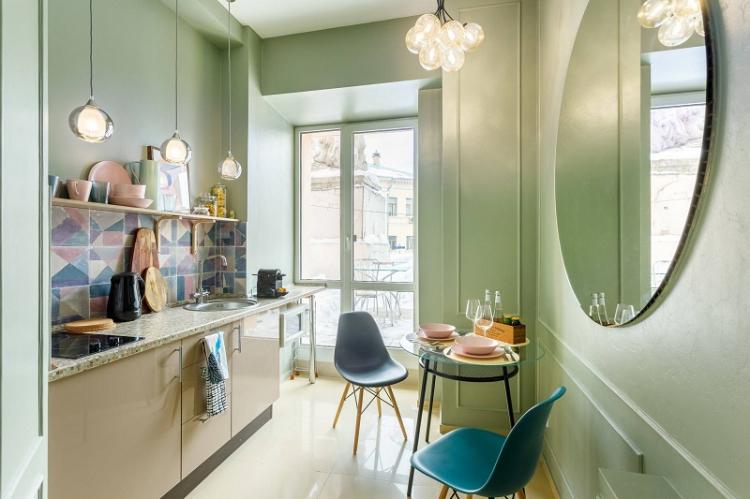 Couleur - Cuisine design 12 m²