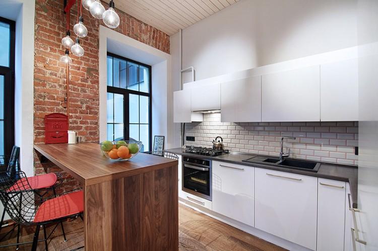 Conception de cuisine 13 m² - des photos de vrais intérieurs